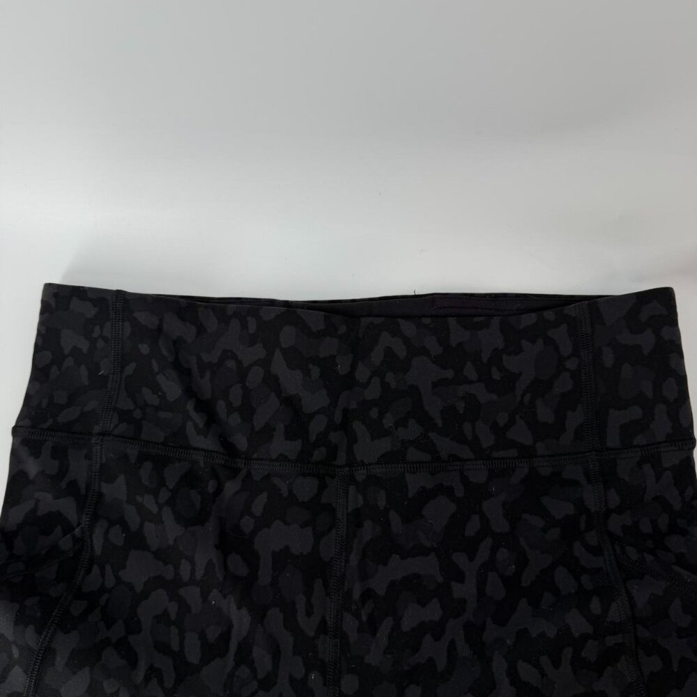 Lululemon Wunder Under HR Tight 24” Size 8 Camo Deep Coal - Picture 3 of 6